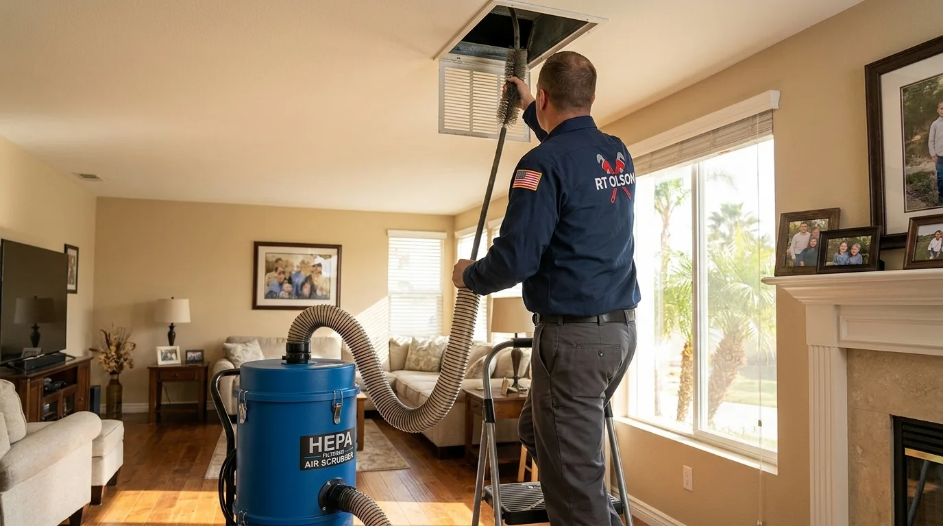 Air Duct Cleaning in Corona