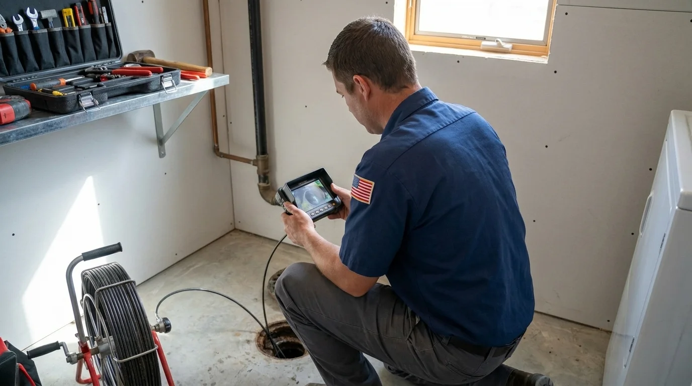 Sewer Camera Inspection in Corona